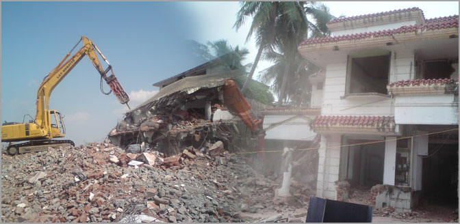 Building Demolition Contractors in Chirag Ali Lane hyderabad 9440969690